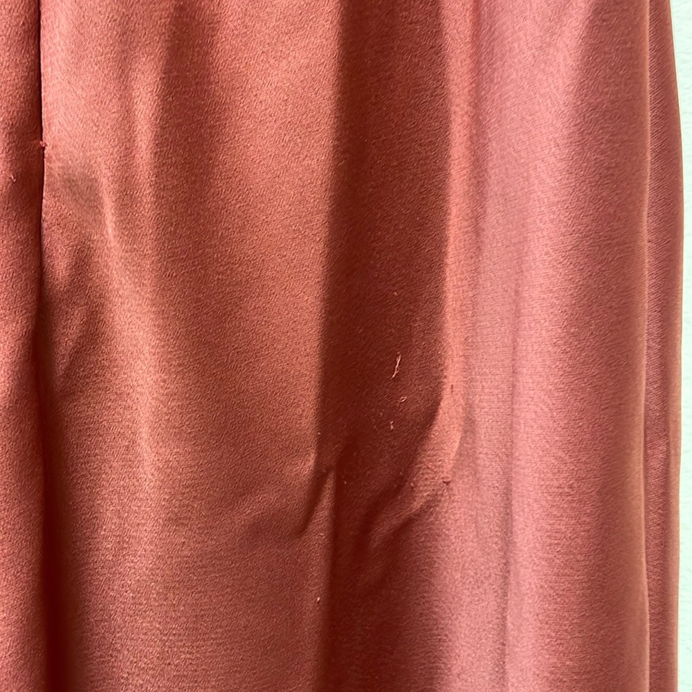 BHLDN Cali Satin Charmeuse Midi Dress By Anthropologie!!🔥🔥🔥 - Picture 14 of 16
